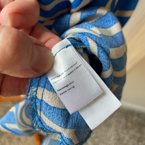 Anna Kay Geometric Print Flounce Hem Minna Dress - Picture 13 of 13